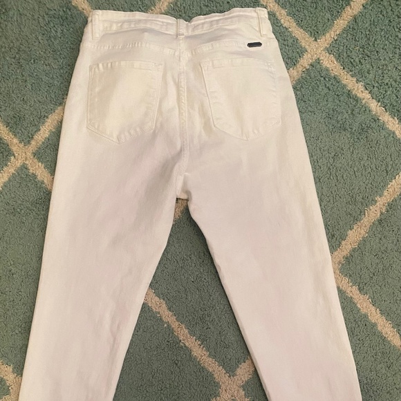 KanCan 11 inch Button Front High Rise Skinny Jeans size 11 - Picture 2 of 5